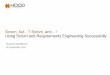 Using Scrum and Requirements Engineering …HOOD GmbHCopyright © 2011 HOOD Ltd. August 2011 -Group.com Confidential. Why? : :