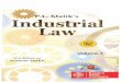 Industrial Law...Some of the major labour laws that have been affected by recent amendments, and have been updatd herein, are— • Apprenticeship Rules, 1992 • Employees’ Provident