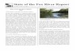 State of the Fox River Report · 2003 An introduction to the State of the Fox River Report The Fox River watershed is a treasured natural resource providing over 200,000 Illinois