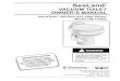 600340066 VacuFlush toilet system manual · Vacuum Toilet: The VacuFlush toilet operates in a way different from other marine toilets. VacuFlush systems use a small amount of water