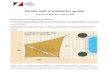 Shade sail installation guide - voiledombragefrance.fr · Shade Sail Installation and Architectural Torsion Shade sails have one attachment point at each corner and can be installed