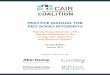 PRO BONO ATTORNEYS - CAIR Coalition Coalition Mental... · attorneys on cases involving clients with mental disabilities. Inquiries may be directed to the editors at the contact information