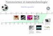 Nanoscience and nanotechnologymoulon.inra.fr/~omartin/PSB_L3/coursNano.pdf · Electronique et optoelectronique •Le marche de l’industrie electronique pese 1000 milliards d’euros