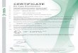 CERTIFICATE - dehn.cz · CERTIFICATE (1) EC-TypeExamination (2) Equipment and protective systems intended for use in potentially explosive atmospheres -Directive 94/9/EC (3) EC-Type