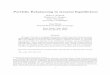 Portfolio Rebalancing in General Equilibrium 2015/04/02  · Portfolio Rebalancing in General Equilibrium∗ Miles S. Kimball Matthew D. Shapiro Tyler Shumway University of Michigan