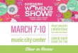 SCENES FROM THE SHOW - Southern Shows Southern Wo… · SOUTHERN WOMEN’S SHOW IN NASHVILLE AUDIENCE PROFILE. The 2019 show featured three stages showcasing innovative COOKING programs,