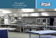 Duke Cooking - Duke Manufacturing Company€¦ · Duke offers the best, most durable Energy Star Qualified convection ovens in the industry, giving you better cooking performance