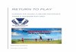 Return to Play...Badminton Scotland Issue date: 22 June 2020 PHASE 2: OUTDOOR PLAY ONLY 1 Return to Play - Phase 2 Guidance Issue date: 22 June 2020 Table of Contents FACILITY / VENUE