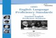 English Language Proficiency Standards for LEP Students English Language Proficiency Standards for LEP