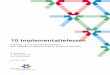 10 implementatielessen - Oncologienetwerken 2015-2018 · dr. Gera Welker dr. Sacha van Twillert drs. Louwke Meinardi Groningen, 2019 10 implementatielessen Ervaringen van het Citrienfondsprogramma