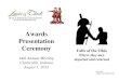 Awards Presentation Ceremony - Lewis and Clark · 2018-05-19 · Awards Presentation Ceremony. 44th Annual Meeting. Clarksville, Indiana. August 1, 2012. Ken Jutzi. Awards Committee