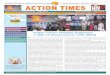 action times april edition 2018€¦ · April 20 : CME on RCC knowledge and hypothesis today.. Hope for the future by Dr. J.B. Sharma at Action Cancer Hospital. April 21 : CME on