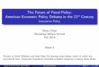 The Future of Fiscal Policyscholar.princeton.edu/sites/default/files/zidar/files/zidar_wws593i_f2018_lec5...Innovation Policy Owen Zidar Woodrow Wilson School Fall 2018 Week 5 Thanks