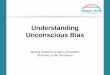 Understanding Unconscious Bias...Understanding Unconscious Bias Gracie Johnson-Lopez, President Diversity & HR Solutions. It matters. You Me You are biased. So am I. 11 million bits
