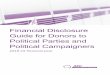 Financial Disclosure Guide for Donors to Political Parties ... · Political parties and political campaigners are restricted: from receiving gifts of $100 or more where: – the recipient