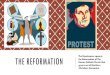 The Renaissance spawns the Reformation of The THE REFORMATION · PDF file Reaction of Catholic Church to Protestant Reformation I. Catholic Reformation (Church reforms itself) Council