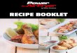 RECIPE BOOKLET - MediaShop€¦ · table of contents important! the following recipes are oriented to the power airfryer xxl with a 3.2 litre capacity. if you use a power airfryer
