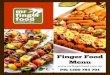 Mr. Finger Food · Made to a traditional Indian recipe, with Curry Style Vegetables. Miniature Pizzas Freshly prepared dough, House Special, Hawaiian and Margarita (V). Chicken Breast