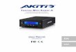 Taurus Mini Super-S - AKiTiO · 3.4.1 >2TB Volume Mode ... 5. Initialize the disk, create a partition and f ormat the drives . 6. Lock the RAID switch to prevent an accidental change