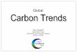Global Carbon Trends...CSIRO Marine and Atmospheric Research . Canberra, Australia . Global . 1. Recent Trends 2. Perturbation Budget 3. Sink Efficiency 4. Attribution 5. Processes