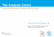 The Analysis Centre - DESY...Comparisons of different PDF analyses (MSTW, CTEQ, NNPDF, Dortmund, ABMK) to refine the understanding of PDFs and their errors, including alpha_s. Theoretical