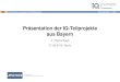 Präsentation der IQ-Teilprojekte aus Bayern...Integreat - Spezifische, lokale Informationen - Inhaltserstellung und Pflege durch Städte & Kommunen - Mehrsprachig, offline, kostenlos