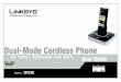 Dual-Mode Cordless Phone · lightning. • Do not use this product to report a gas leak in the vicinity of the leak. • Do not use this product near intensive care medical equipment