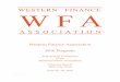Western Finance Association 2016 Program · Western Finance Association 2016 Program 51st Annual Conference of the Western Finance Association Canyons Resort Park City, Utah June