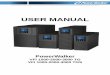 USER MANUAL - s.eet.eu · ★ The UPS features its own, internal current source (batteries). You may be electric shocked when you touch the UPS output sockets or output terminal block