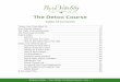 The Detox Course - Pure Vitality University · The Detox Course Table of Contents Toxins: How They Affect Us 2 How Disease Happens 10 The Table of Homotoxicology 12 The Five Levels