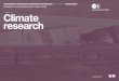 Research and development case study Climate research · 2 Research and development case study: Climate research Introduction This case study on climate research is one of a series