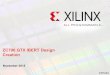 ZC706 GTX IBERT Design Creation - XilinxVivado 2015.4 → Vivado 2015.4 Tcl Shell Note: Presentation applies to the ZC706 ZC706 GTX IBERT Design – Banks 111, 112 