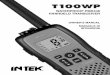 WATERPROOF PMR446 HANHDELD TRANSCEIVERintek-radios.com/Public/r2XF5RA.pdf · 2016-04-21 · HANHDELD TRANSCEIVER T100WP - 1 - Index ... To choose the desired CTCSS code, please proceed