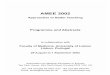 front index & inforation - AMEE · 2013-11-28 · 4.9 C8 8.2.19 ‘Lab coat pocket knowledge’; Personal Digital Assistant as an aid to medical and teaching decision making 4.10
