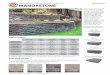 Retaining Wall MANORSTONE - Mutual Materials · INSTALLATION INSTRUCTIONS (For more speci˜ c and detailed instructions, please contact your Mutual Materials sales representative.)