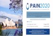 Online Registration Opens Early Bird Registration Deadline · registrations for national and international attendees. All profits made from PAIN2020 will be donated to healthcare