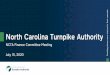 North Carolina Turnpike Authority...2020/07/15  · When H.R.1 (the “Tax Cuts and Jobs Act”) was signed on December 22, 2017, tax-exempt advance refundings were eliminated as of