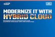 Modernize IT with Hybrid Cloud - intel.com.au · Private cloud refers to computing services offered internally on infrastructure that is owned and managed internally . Public cloud
