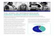 THE STATE OF APPRENTICESHIP AMONG ......by a State Apprenticeship Agency, while employers and other sponsors administer individual apprenticeship programs. Visit the U.S. Department