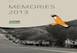 MEMORIES 2013 - GOB Menorca...You have in your hands Memories which concerns the activities of GOB Menorca in 2013. Memories are synonymous with reminiscences. To reminisce is to go