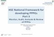HSE National Framework for developing PPPGs Part …...HSE Quality Improvement Division Dr Steevens Hospital Dublin D08 W2A8 May 2018 HSE National Framework for developing PPPGs Part