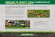 AERATE YOUR LAWN - Ryan®...• Improving overall air exchange BENEFITS Aerators punch holes or slice through the turf and thatch and into the soil to reduce compaction and allow healthy