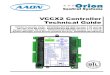 VCCX2 Controller Technical Guide...one one VCCX2 Controller Technical Guide VCCX2 Controller Code: DT003800-001/SS1088 Version 1.02 and up Service Tool SD Code: DT001240-001/SS1063