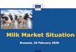 Milk Market Situation - Vlaanderen · Exports New Zealand (up to Dec) EU-28 (up to Dec) Belarus (up to Oct) United States (up to Dec) Ukraine (up to Nov) 832 880 350 363 322 335 172