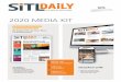 2020 MEDIA KIT - SITL DailyLogo + Stand No. on front cover HD fileOccabores restia asped quo 1/5 banner on front covermi, quiae nobitat iiscillita ex 56 x 182 mm Inside front cover
