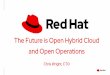 and Open Operations The Future is Open Hybrid Cloud · open source communities need, they generate new ideas using open data to make operations better. Communities Using the MOC,