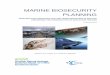 MARINE BIOSECURITY PLANNING · biosecurity plan for a time-limited operation in the inshore environment, such as the repairs to a jetty or a major recreation event. This guidance