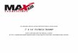 in-ground installation instructions ... - MaxAir Trampolines · 07/04/2019  · 201 MaxAir Trampolines, LLC Document May ot Be Reproduced ithout the Consent o MaxAir Trampolines,
