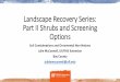 Landscape Recovery Series: Part II Shrubs and Screening ......9 Florida-Friendly Landscaping™ Principles 1. Right Plant, Right Place 2. Water Efficiently 3. Fertilize Appropriately