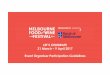 2017 Umbrella Event Guidelines FINAL - Melbourne Food and ...€¦ · to Melbourne Food and Wine Festival’s extensive audience. Benefits are highlighted below – 2017 PR Tips •